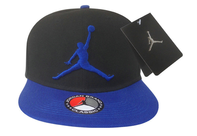 Jordan Black Snapback Hat GF